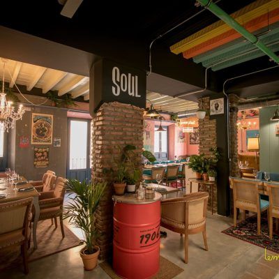 sala con música soul del restaurante